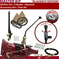 thumbnail image 1 of American Shifter  TH350 Shifter Kit Black 12 in. E Brake Cable Clamp Trim Kit Dipstick for F1642, 1 of 1