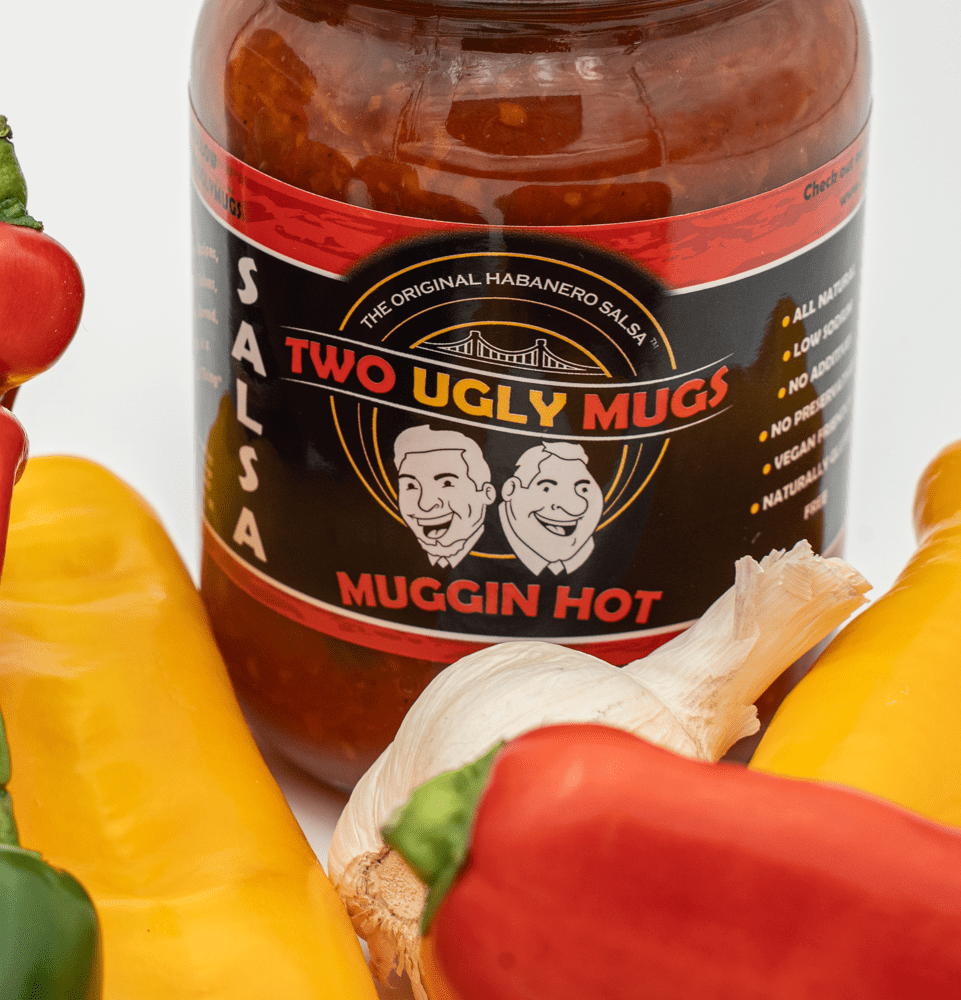 Two Ugly Mugs Salsa Muggin Hot Habanero Salsa, 16 oz