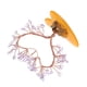 thumbnail image 1 of OULII Bonsái Artificial De Cristal Morado Con Símbolo Del Árbol De Para Hogar, 1 of 6