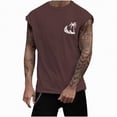 thumbnail image 5 of NOLDARES Mens Sleeveless Tank Tops Relaxed Fit Tees for Gym Yoga Casual Daily(Purple,M), 5 of 7