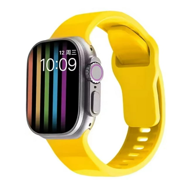 Correa Silicón Suave Sport Para Apple Watch Series Ultra, Se, 1, 2, 3, 4, 5, 6, 7, 8, 9, 10