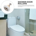 thumbnail image 5 of Pungan 4-Pack Replacement Shower Door Rollers for Sliding Glass Door Enclosures, 0.91 x 0.91 x 0.39 Inch Wheels, 5 of 10