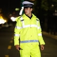 thumbnail image 1 of GOGO Hi Viz Safety Jacket, Heavy Duty Front Zipper Reflective Hoodie With Removable Quilted Liner-Yellow-XL, 1 of 8