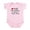Petal Pink, variant on CafePress - Half Peruvian Infant Bodysuit - Baby Light Bodysuit, Size Newborn - 24 Months