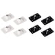 thumbnail image 4 of 4 poleas universales autoadhesivas de acero inoxidable (negro) Wdftyju Libre de BPA, 4 of 9