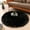 Black, variant on Ghouse Rectangular White Area Rug 2x3 feet, Thick and Fluffy Faux Sheepskin Machine Washable Rectangular Plush Carpet, Faux Sheepskin Rug for Living Room, Bedroom, Kids Room