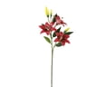 thumbnail image 2 of Artificial Lily Flowers, Realistic Faux Floral Arrangement Ornaments for Home and Hotel Use, Maintenance Free Wedding Decor, Lifelike Decorative Flower Pieces for Indoor Outdoor Display, 2 of 6