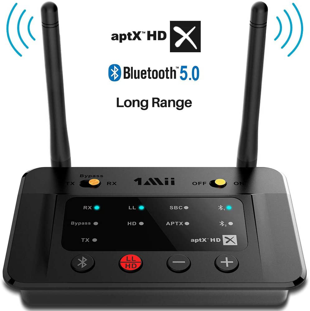 1Mii Long Range Bluetooth 5.0 Transmitter Receiver Bluetooth Audio