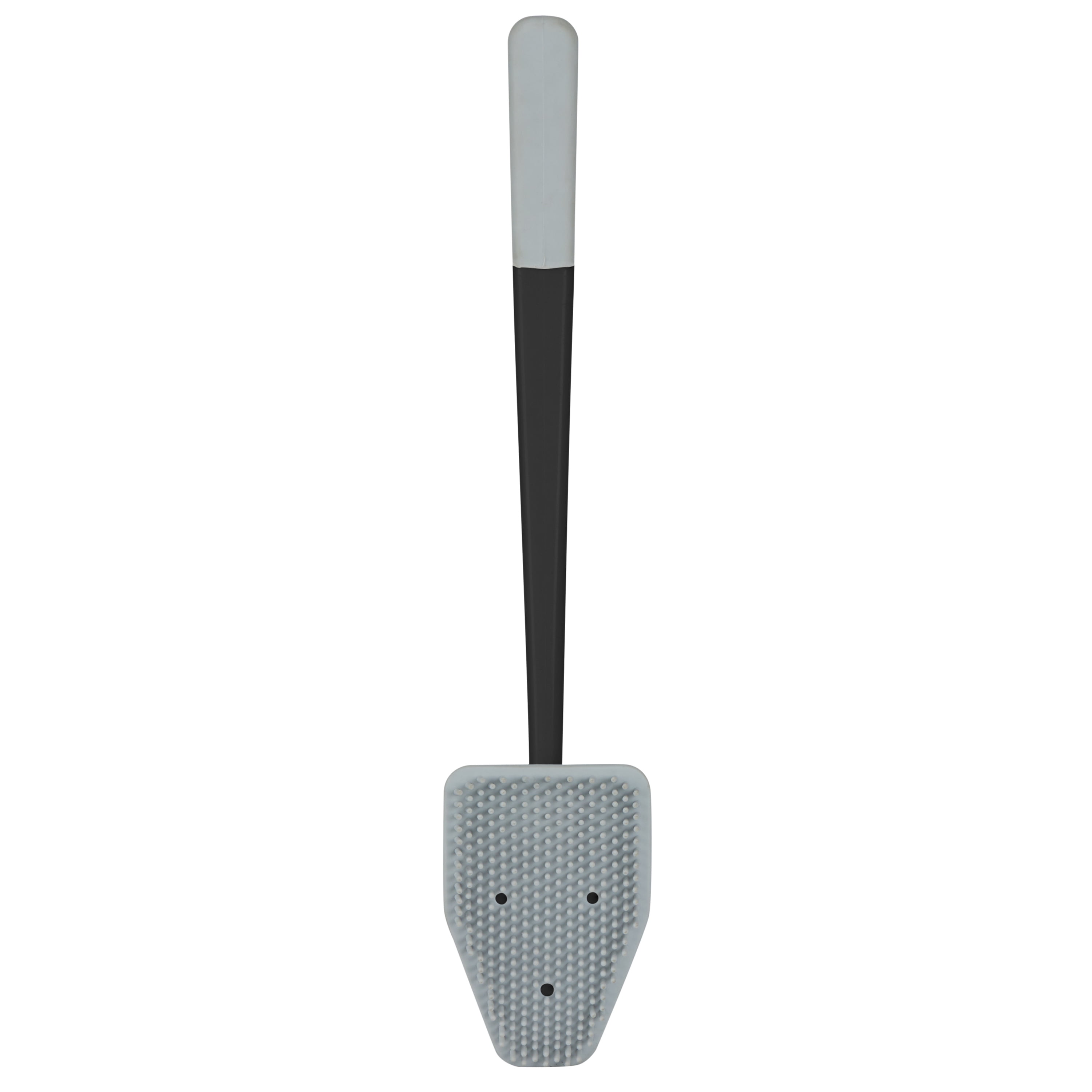 Bath Bliss  Adult Contoured Toilet Brush in Black