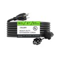 thumbnail image 1 of Cable de extensión UBOORY, impermeable, 1,5 m, 16/3 SJTW, 3 puntas, negro, 1 of 6