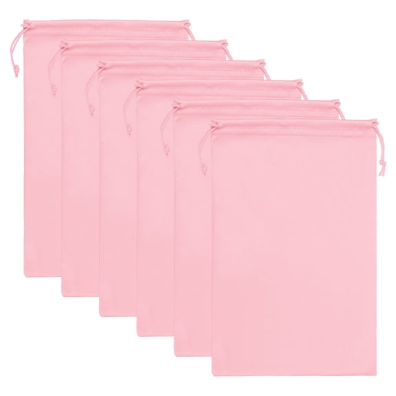 Uxcell Ski Goggle Bag, 6 Pack Microfiber Snow Goggles Case Sleeve, Pink