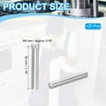 thumbnail image 2 of Uxcell 20 Pcs 304 Stainless Steel Dowel Pins 5x30 mm (3/16" Dia) Metal Shelf Pegs, 2 of 7