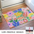 thumbnail image 3 of Pioneer Flower Floral Print Pattern Door Rugs,Washable Non Slip Door Mats Indoor,Decorative Door Mats,Entry Mat Indoor for Entrance,Bedroom,Kitchen,Bathroom,16"x24", 3 of 6