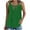 Green, variant on Shirts for Women Sleeveless Round Neck Casual Pullover Tank Tops for Women Summer T Shirts Trendy Sleeveless Basic Tee Loose Fit 2025 Fashion Red L