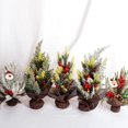 thumbnail image 4 of Toystoory Árbol de Navidad Cono de pino artificial Boda Año Nuevo Decoración de Navidad Hogar Hotel Centro de Ornamento para niños Niños Kits de decoración para fiestas L tipo 1 Toystoory HA070118-03, 4 of 5