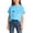 Light Blue, variant on DJDLJWCJ Teen Girl T Shirts, Summer T Shirts for Girls Cute Printed Lightweight Fashion Tops Girls Short Sleeve Shirts Kids Summer Tops Yellow 10-12 T