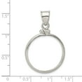 thumbnail image 4 of FB Jewels Sterling Silver 21.1 x 2mm $0.05 Plain Coin Bezel Pendant, 4 of 4