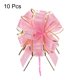 thumbnail image 3 of Lazos de organza Unique Bargains 10uds 7 Pulgadas Rosa para Boda Cestas Regalos Navidad Fiesta, 3 of 6