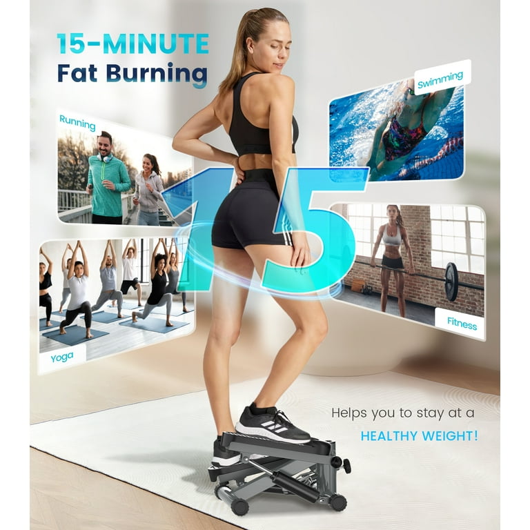 HOT 15 Minute Mini Stepper Exercises OPMUKIN Mini Stepper For