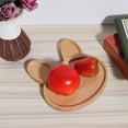 thumbnail image 3 of Toddler Plates,  Wood Material Durability Wooden Tableware  For Party For Children, 3 of 8