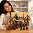 thumbnail image 5 of Fmbmuo Christmas train Diamond Art Kits Christmas Pearl Art Canvas Art Canvas Wall Art for Living Room, 5 of 5