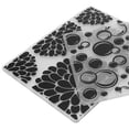 thumbnail image 4 of Lot de 4 dossiers de gaufrage au design unique, texture concave et convexe, pour la fabrication de cartes d'invitation DIY, 4 of 4