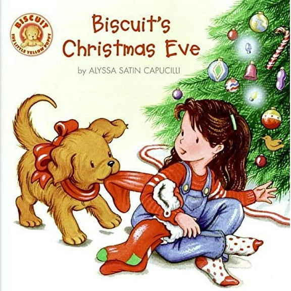 Pre-Owned Biscuit's Christmas Eve: A Christmas Holiday Lift-The-Flap Book for Kids (Paperback) 0061128368 9780061128363