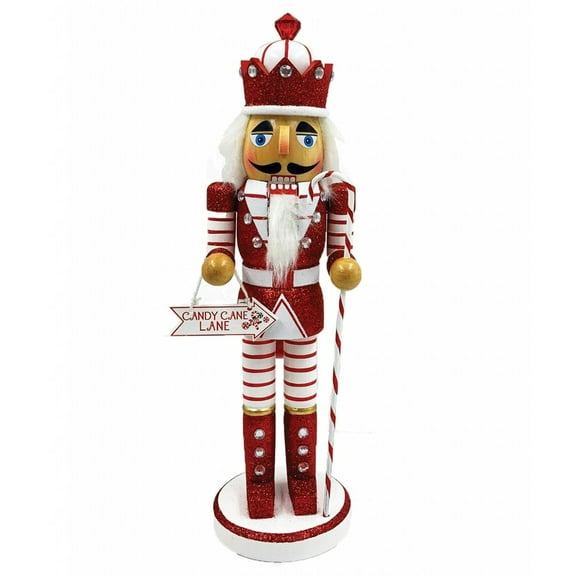 Santas Workshop Candy Cane King Nutcracker