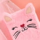 thumbnail image 3 of Cuaderno de felpa Kuymtek Gato Lindo Diario Mano para Niña Regalo Cumpleaños Rosa, 3 of 9