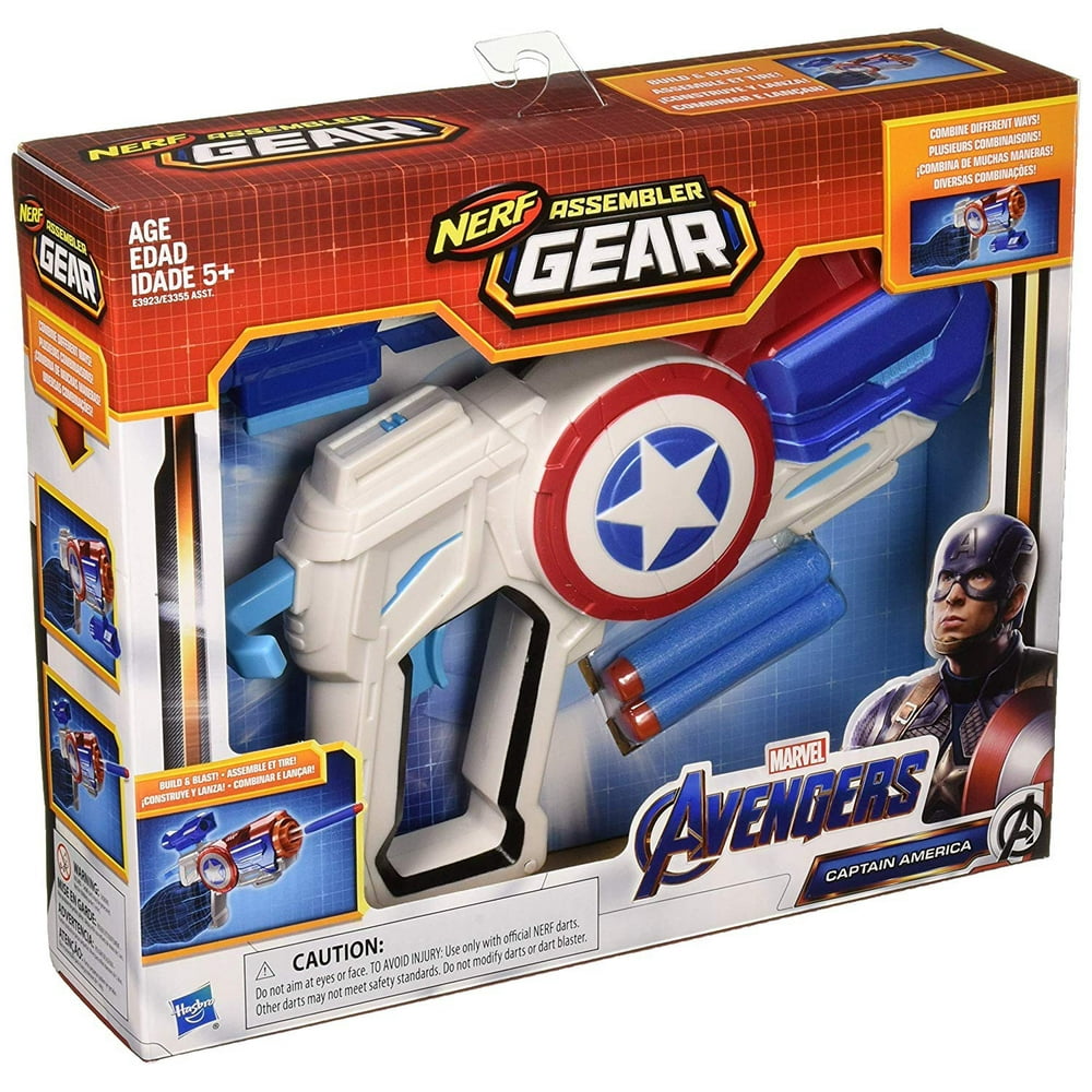 Marvel Nerf Captain America Assembler Gear Upgrades