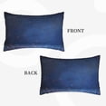 thumbnail image 4 of Fotbe Retro Blue Glitter Pillow Cases - Envelope Closure - Luxury, Extra Soft, Cooling Pillow Covers - Wrinkle, Fade, Stain Resistant-20"x30", 4 of 9