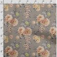 thumbnail image 5 of Soimoi Chinese Floral Print,Cotton Cambric, Quilting Fabric Sold by The Yard 42 Inch Wide, Medium Weight Cotton Fabric, SewingSupplies,Light Brown, 5 of 6