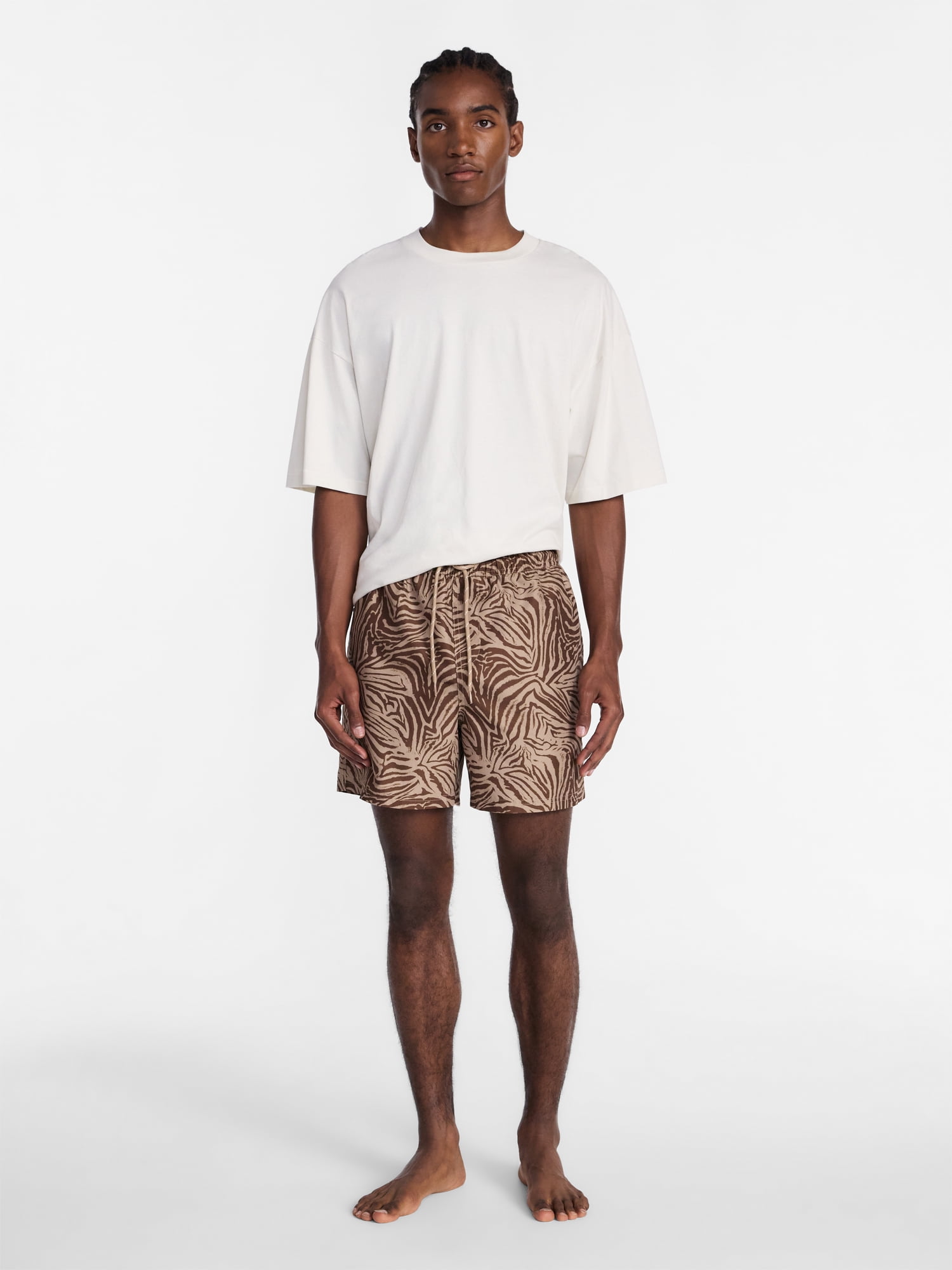 No Boundaries Swim Trunks, 5" Inseam, Men's S-5XL