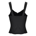 thumbnail image 6 of Dealovy Tank Tops for Women Deep V Neck Sleeveless Shirts Crop Going out Top Slim Fitted Base Layer Tees, 6 of 7
