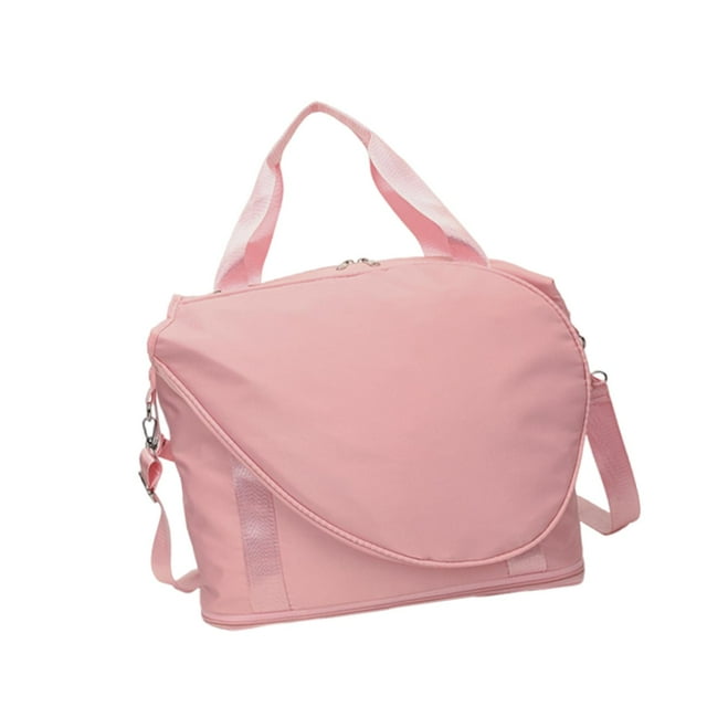 Bolsa para raquetas de tenis, bolsa de gimnasio, bolsa portátil para transportar raquetas, bolsa para raquetas de bádminton Rosa
