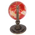 thumbnail image 4 of Mini globo de simulación, seguro, insípido, colores vibrantes, casa de muñecas educativa, globo en miniatura para casas de muñecas 1:12, bola roja, Base de cobre, 4 of 14