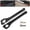 Black, variant on VFM Car Seat Gap Filler Set of 2, Premium Interior Car Accessories for car seat Gap Filler, Multifunctional Car Storage Solution with Non-Slip Design, Fits Most Vehicles