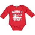 thumbnail image 3 of Inktastic Mommys Lil Racing Buddy Boys or Girls Long Sleeve Baby Bodysuit, 3 of 5