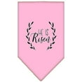 thumbnail image 5 of Mirage Pet He Is Risen Screen Print Bandana Light Pink Small, 5 of 10