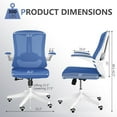 thumbnail image 2 of Ergonomic Office Chair - Home Office Desk Chair with Adaptive Lumbar Support, Computer Chair with Footrest,Armrest, Adjustable Height, 2 of 6
