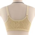 thumbnail image 4 of Birdeem Casual Sexy Front Button Shaping Cup Shoulder Strap Underwire Bra Plus Size Extra-Elastic Wirefree, 4 of 12