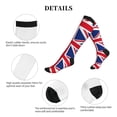 thumbnail image 5 of Picia English Printed Sports Compression Socks - 15-20mmHg Graduated Compression, High-Performance Soft and Breathable Socks for Men and Women, 5 of 5