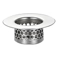 thumbnail image 2 of ZMGEJPW 2 Pack Bathroom Sink Strainer, Bathtub Lavatory Sink Drain Strainer Hair Catcher for Laundry, Utility, Slop, RV Sink, Stainless Steel Drain Filter, 2 of 8