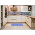 thumbnail image 5 of Ahgly Company Indoor Rectangle Patterned Blue Ribbon Blue Area Rugs, 5' x 8', 5 of 6