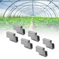 thumbnail image 3 of Glass Clamp, 50pcs Premium Stainless Steel Greenhouse Overlap S Clips Durable Glass Frame Fixing Clamp  Greenhouse Glass Clamp, 3 of 7