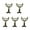 Bronze, variant on Ceiling Fan Blade Support Replacement Part Accessories Bracket Modern Color Ceiling Fan Lighting Blade Arm Bracket