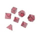thumbnail image 3 of Juego de dados de 7 piezas de dados de metal con números claros y diferentes formas poliédricas para juegos de mesa tipo 2, 3 of 9