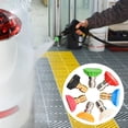 thumbnail image 4 of Hyasfey 1 Set Pressure Washer Tips with Nozzle Holder Pressure Washer Nozzle Quick Change 1/4 Inch Quick Connect 4000 PSI Over Spray Nozzle High Power Washer Nozzle Tip, 4 of 7