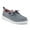 Blue, variant on Kids Newt CHMB Slip-on Unisex Chambray Fashion Sneaker Shoe