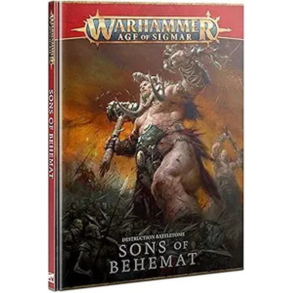 Warhammer Age of Sigmar Battletome Sons of Behemat 3rd Edition GWS 93-01